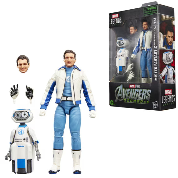 Marvel Legends Series Mister Fantastic & Marvel's H.E.R.B.I.E (Avengers: Doomsday)