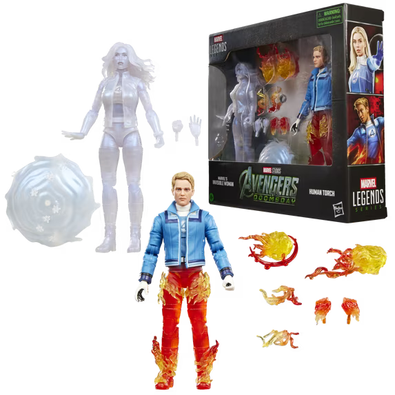 Marvel Legends Series Invisible Woman & Human Torch (Avengers: Doomsday)