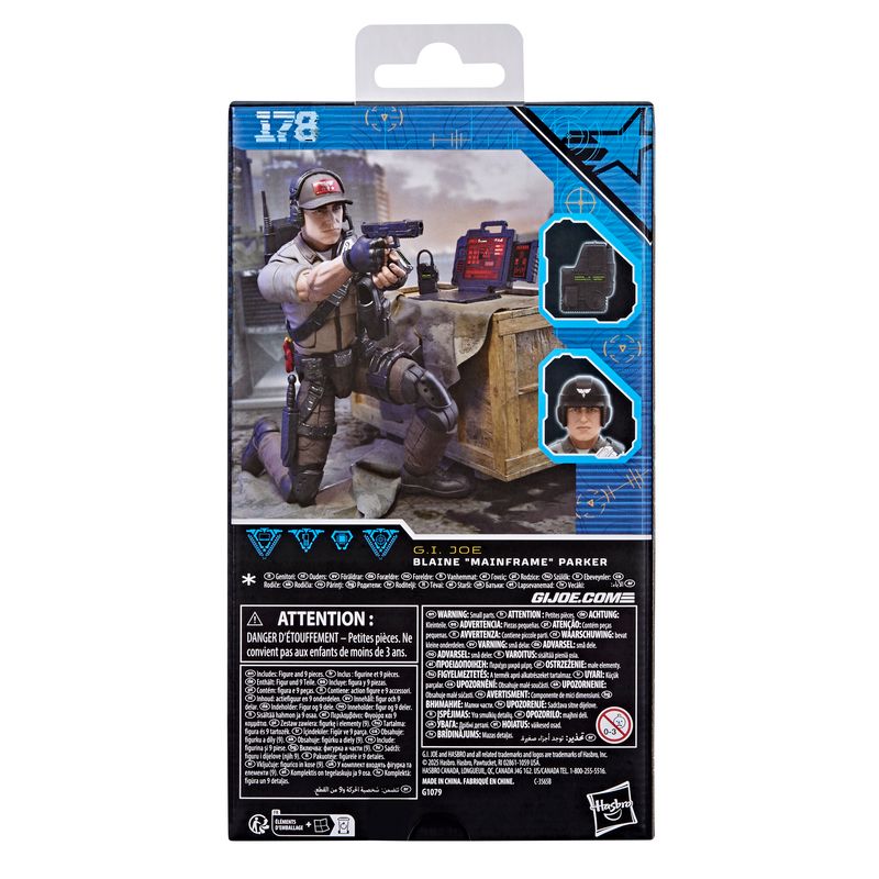 G.I. Joe Classified Series #178, Blaine "Mainframe" Parker