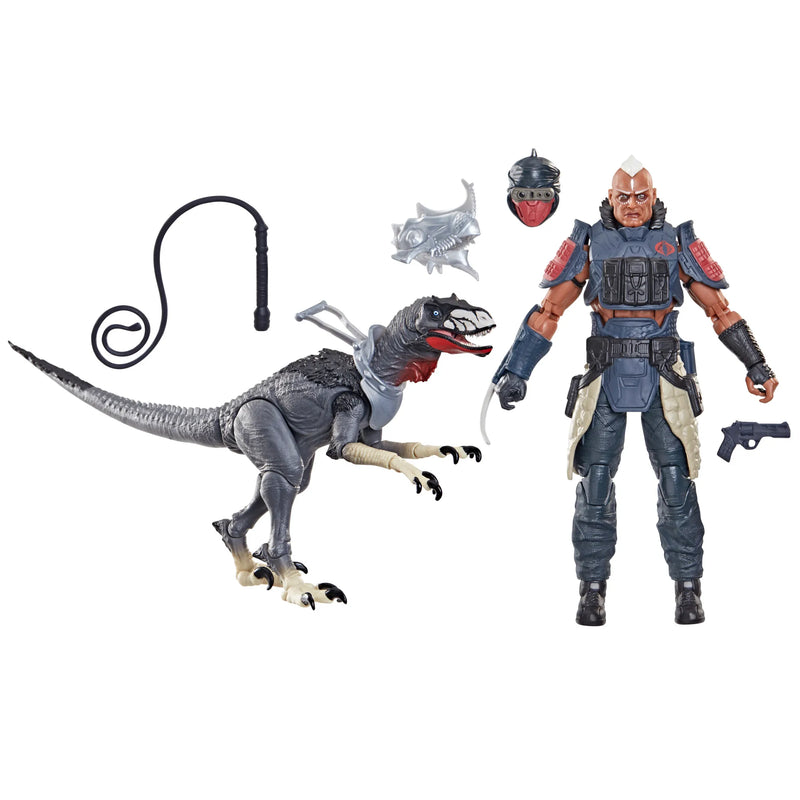 G.I. Joe Classified Series #196 Professor Rottclaw and Cobra Deinonychus