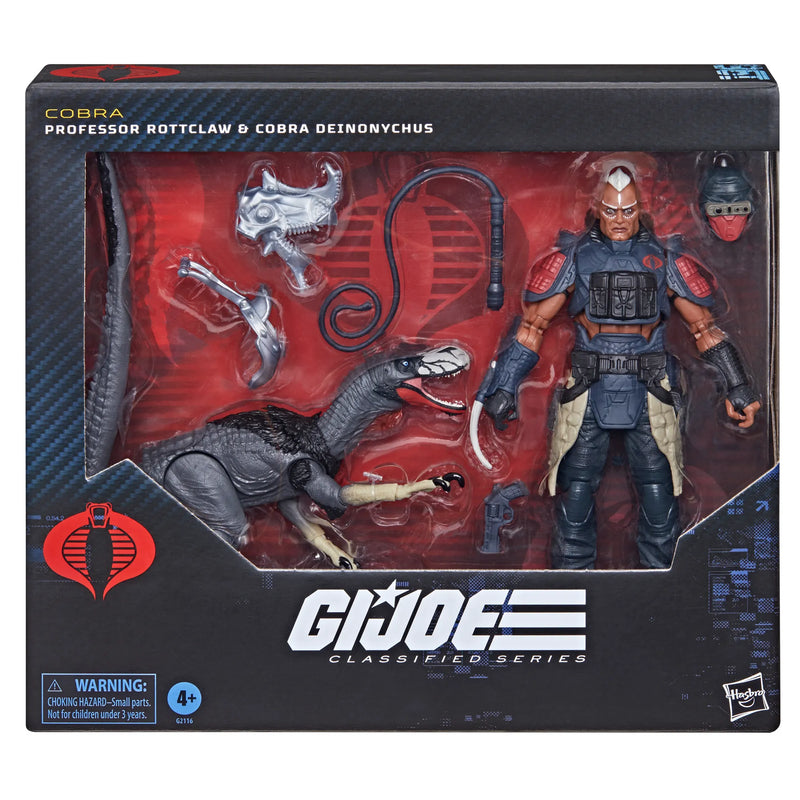 G.I. Joe Classified Series #196 Professor Rottclaw and Cobra Deinonychus