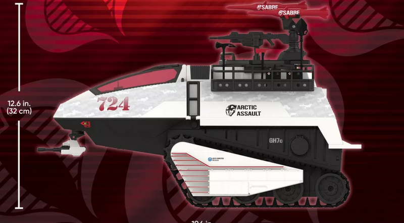 Deposit: G.I. Joe Classified Series #216, Arctic Assault H.I.S.S. (High Speed Sentry) and Arctic Assault H.I.S.S. Driver
