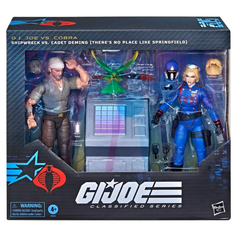 Deposit: G.I. Joe Classified Series #205, Shipwreck vs Cadet Deming (There's no Place Like Springfield - SDD Exclusive)