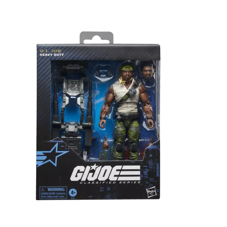 G.I. Joe Classified Series #150, Heavy Duty with Man-Portable Heavy Weapons System