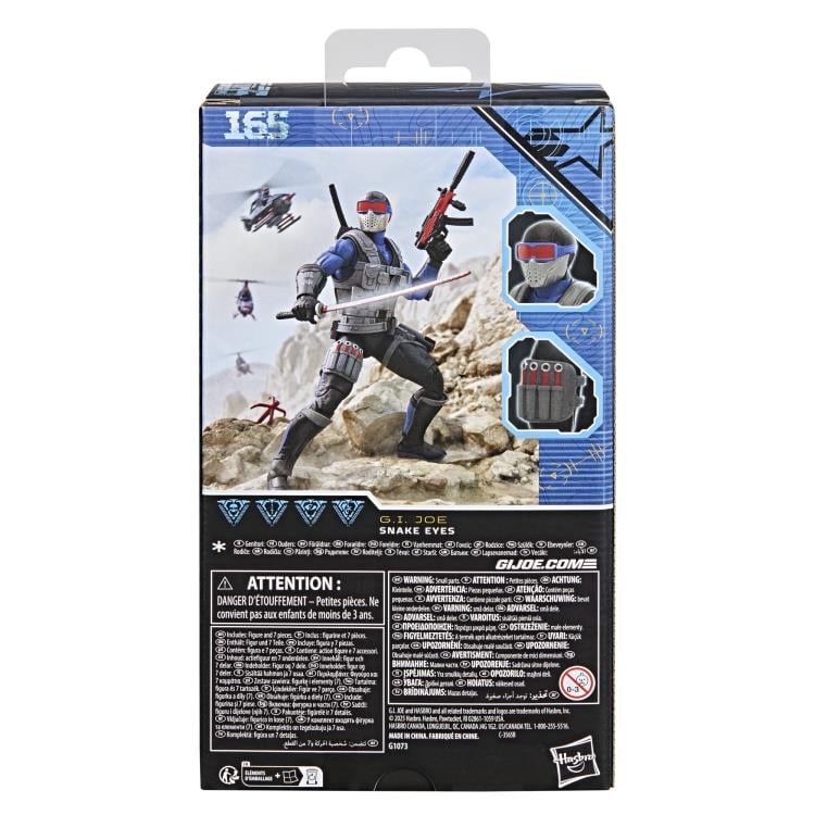 G.I. Joe Classified Series #165 Snake Eyes Action Figure (v4)