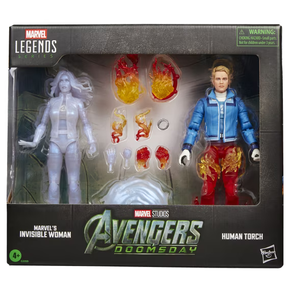 Marvel Legends Series Invisible Woman & Human Torch (Avengers: Doomsday)