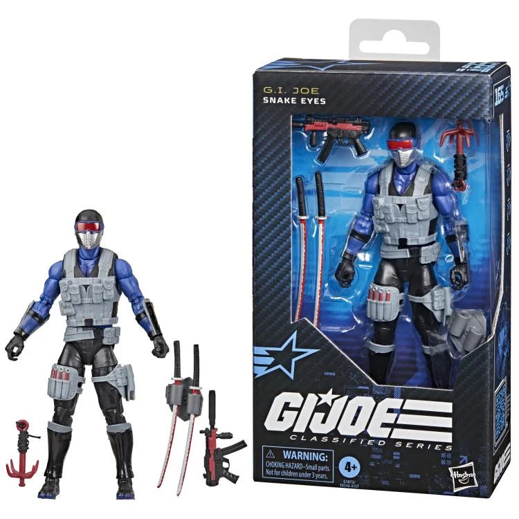 G.I. Joe Classified Series #165 Snake Eyes Action Figure (v4)