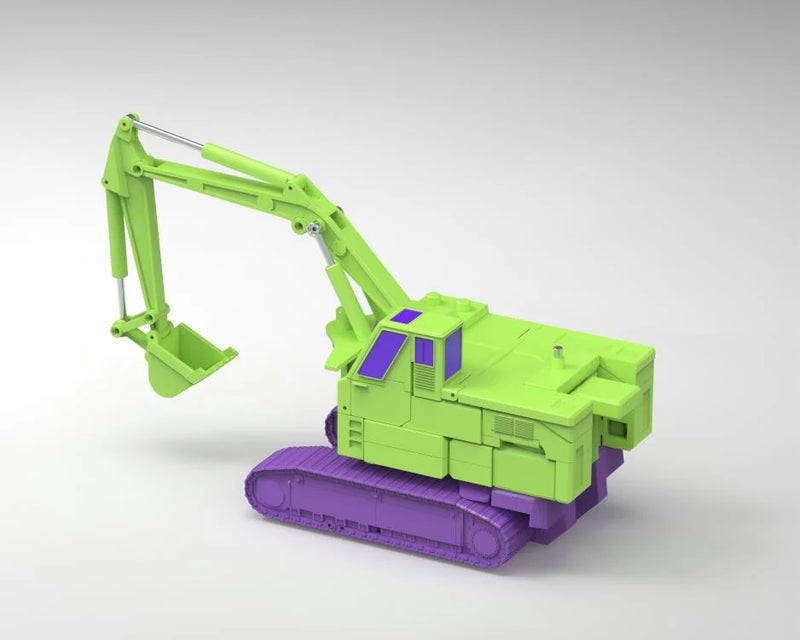 X-Transbots MX-44 Gravedigger | Scavenger (Devastator)