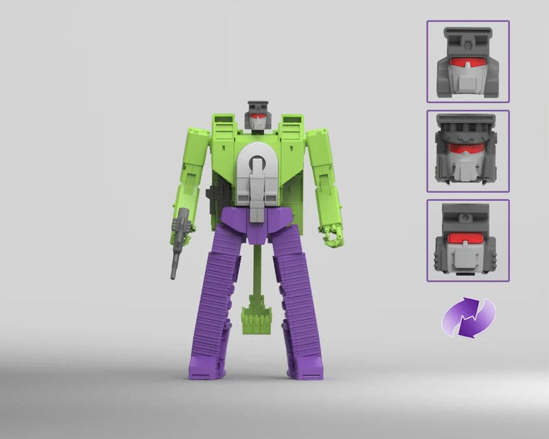 X-Transbots MX-44 Gravedigger | Scavenger (Devastator)