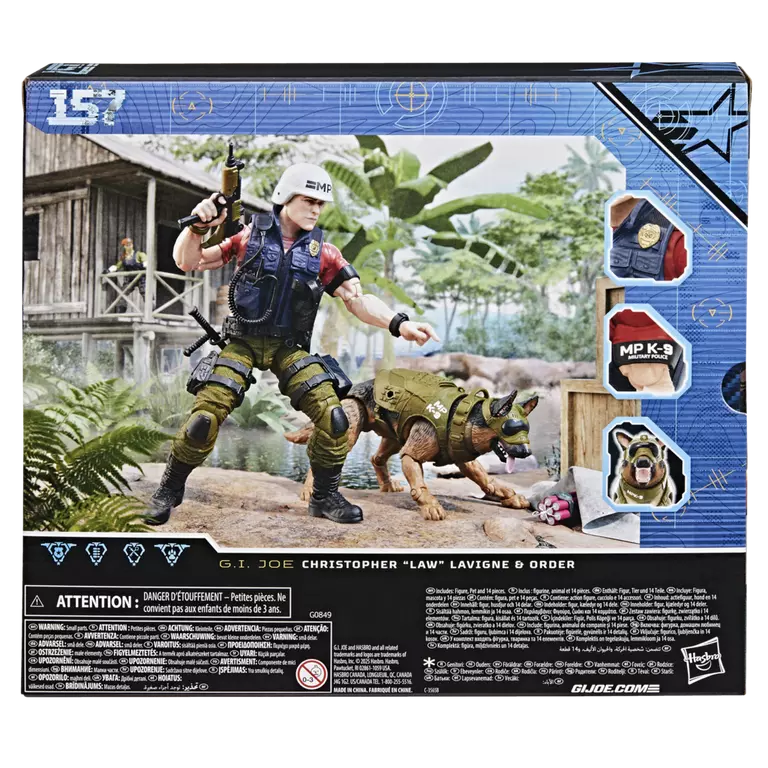 G.I. Joe Classified Series #157, Christopher "Law" Lavigne & Order