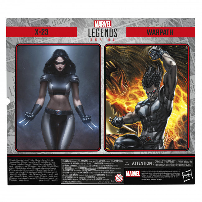 Marvel Legends Series X-Force X-23 & Warpath