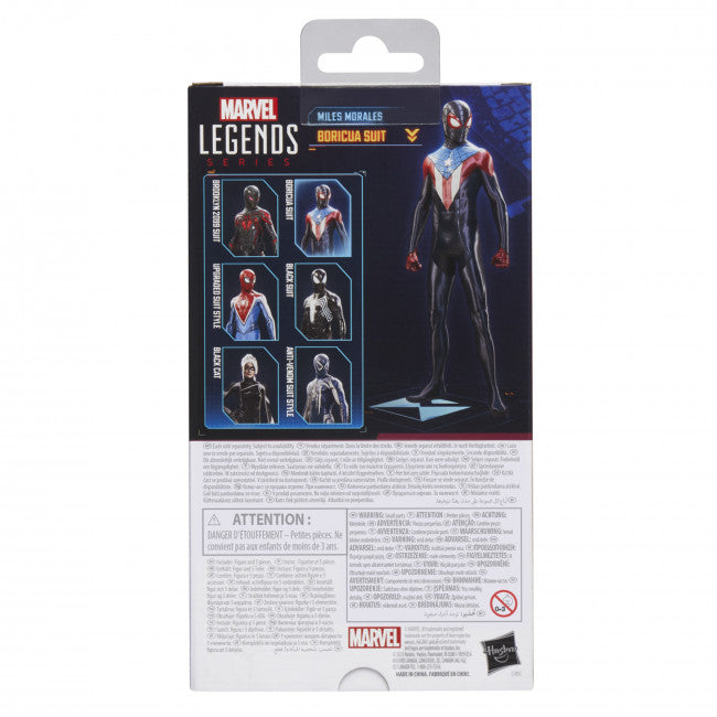 Marvel Legends Series Gamerverse Miles Morales Boricua Suit