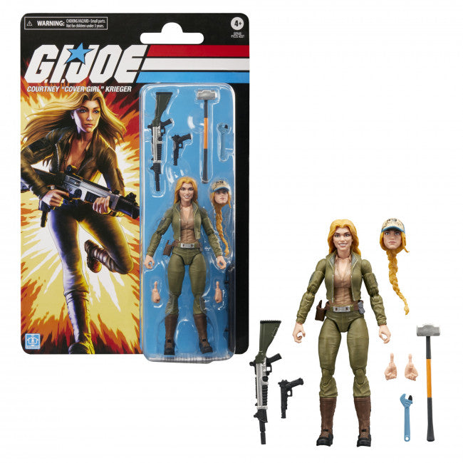 GI Joe Classified Series Retro Cardback Cover Girl