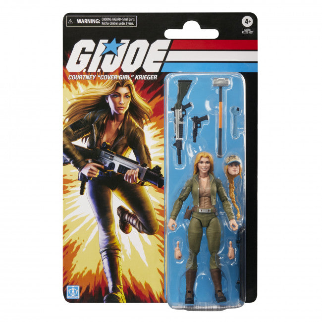 GI Joe Classified Series Retro Cardback Cover Girl