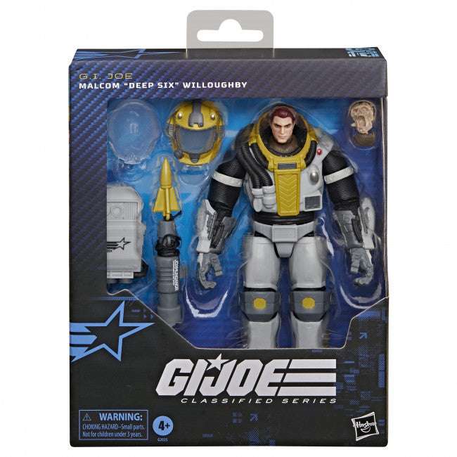Deposit: G.I. Joe Classified Series #206, Malcom "Deep Six" Willoughby