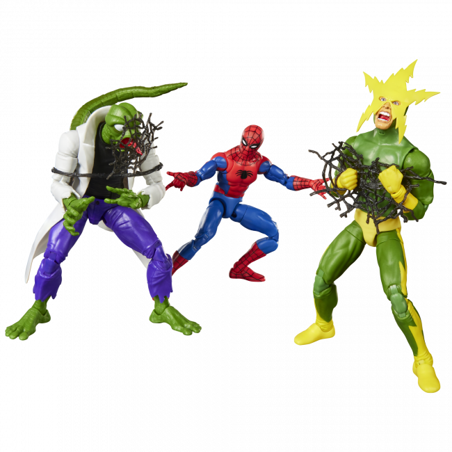 Marvel Legends Series 60's Spider-Man 3 pack