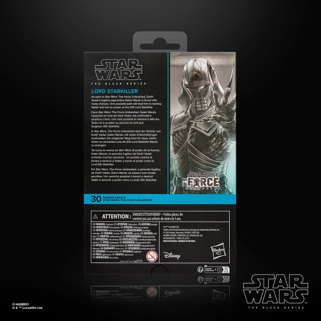 Deposit: Star Wars The Black Series Lord Starkiller (Gaming Greats)