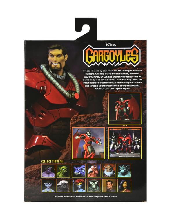 Disney's Gargoyles Ultimate Armored David Xanatos Action Figure