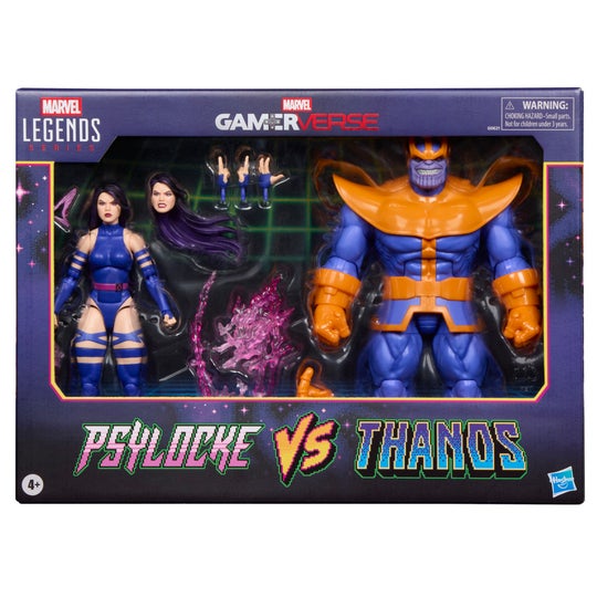 Marvel Legends Series Gamerverse Psylocke vs Thanos