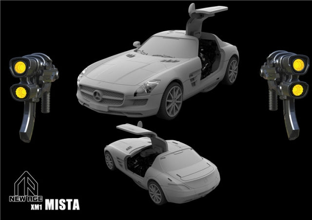 Newage NA XM1 Mista Soundwave DOTM with Laserbeak and Ravage