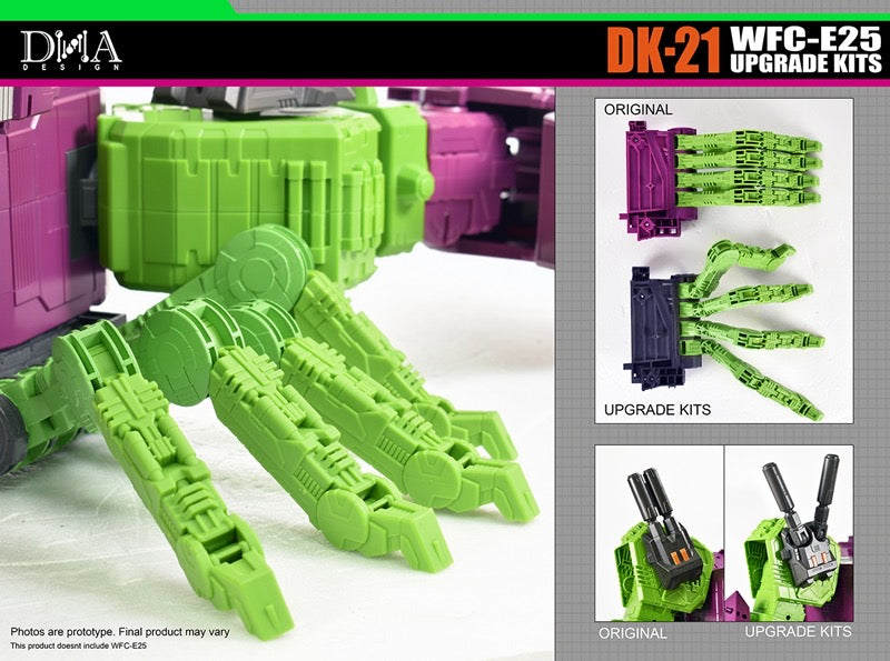 DNA DESIGN DK-21 WFC: EARTHRISE TITAN SCORPONOK UPGRADE KIT