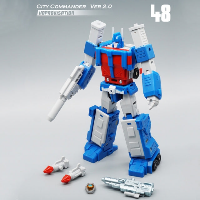 MechFansToys Mech Fans Toys MFT MF-48 MF48 City Commander Ultra Magnus Version 2.0 Improvisation