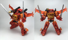 Fanshobby MB-06D + MB-11D Powerbaser & God Armor OP & God Bomber Orange ver. set of 2