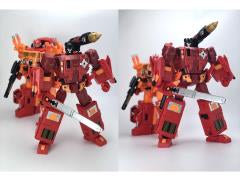 Fanshobby MB-06D + MB-11D Powerbaser & God Armor OP & God Bomber Orange ver. set of 2