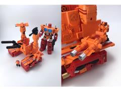 Fanshobby MB-06D + MB-11D Powerbaser & God Armor OP & God Bomber Orange ver. set of 2