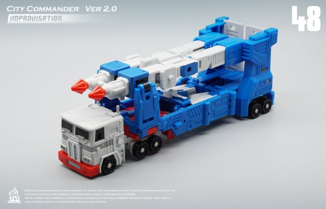 MechFansToys Mech Fans Toys MFT MF-48 MF48 City Commander Ultra Magnus Version 2.0 Improvisation