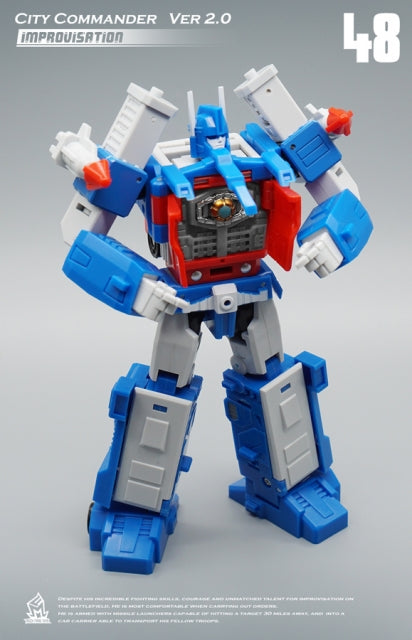 MechFansToys Mech Fans Toys MFT MF-48 MF48 City Commander Ultra Magnus Version 2.0 Improvisation