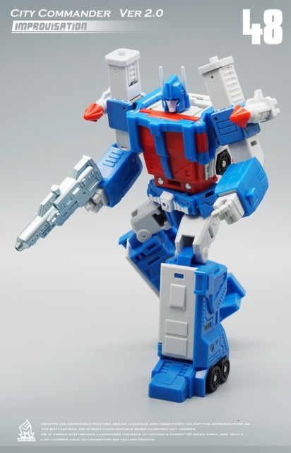 MechFansToys Mech Fans Toys MFT MF-48 MF48 City Commander Ultra Magnus Version 2.0 Improvisation
