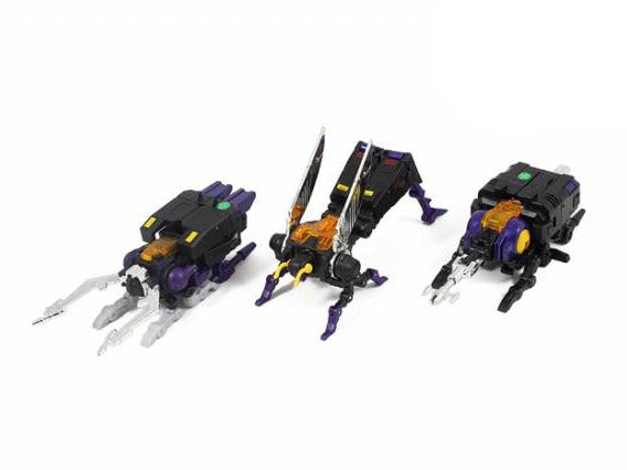 Fans Toys FT-12 Grenadier [grey chest], FT-13 Mercenary, FT-14 Forager (Insecticons) Reissue