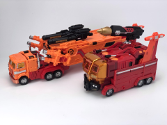 Fanshobby MB-06D + MB-11D Powerbaser & God Armor OP & God Bomber Orange ver. set of 2