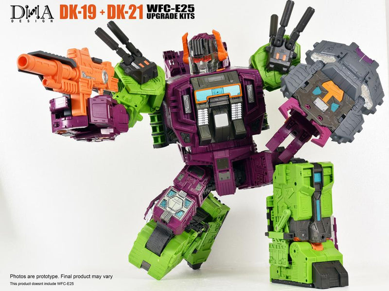 DNA Design DK19 + DK21 add on kit for WFC-E25 Earthrise Scorponok