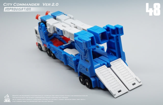 MechFansToys Mech Fans Toys MFT MF-48 MF48 City Commander Ultra Magnus Version 2.0 Improvisation