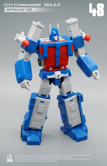 MechFansToys Mech Fans Toys MFT MF-48 MF48 City Commander Ultra Magnus Version 2.0 Improvisation