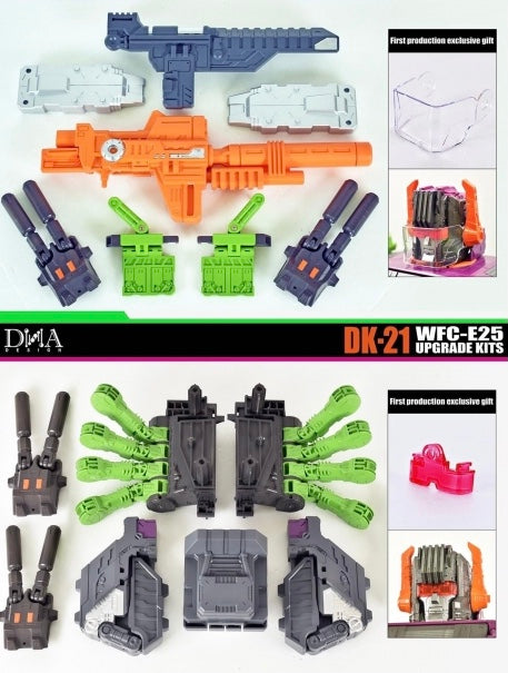 DNA Design DK19 + DK21 add on kit for WFC-E25 Earthrise Scorponok