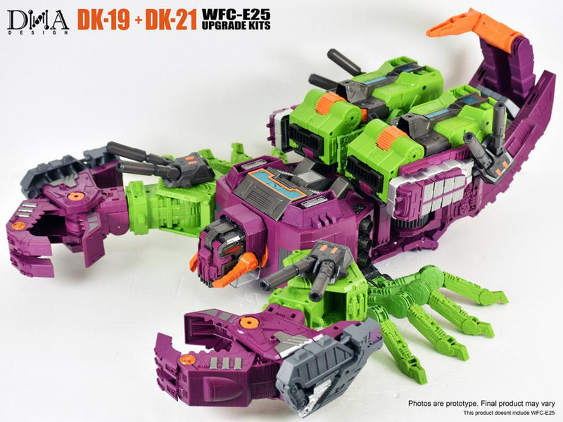 DNA Design DK19 + DK21 add on kit for WFC-E25 Earthrise Scorponok