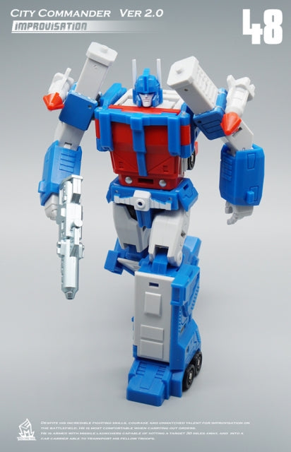 MechFansToys Mech Fans Toys MFT MF-48 MF48 City Commander Ultra Magnus Version 2.0 Improvisation