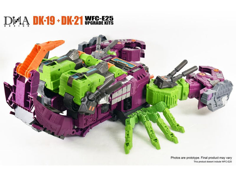 DNA Design DK19 + DK21 add on kit for WFC-E25 Earthrise Scorponok
