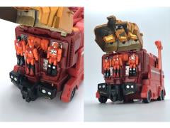 Fanshobby MB-06D + MB-11D Powerbaser & God Armor OP & God Bomber Orange ver. set of 2