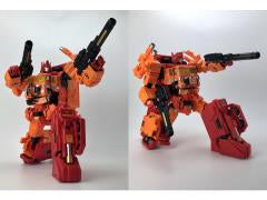 Fanshobby MB-06D + MB-11D Powerbaser & God Armor OP & God Bomber Orange ver. set of 2