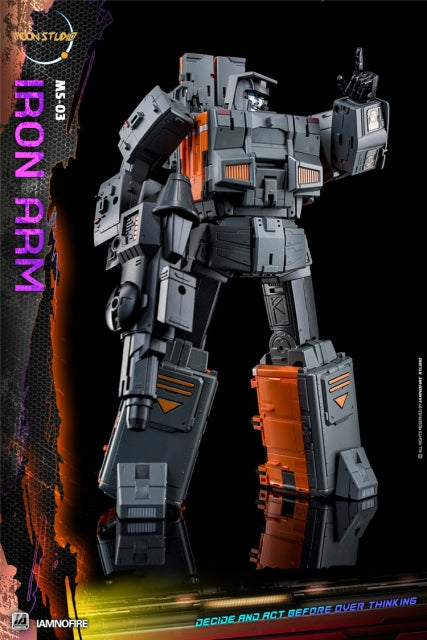 Moon Studio MS-03 Iron Arm Kaen Radiatron Raiden Trainbots