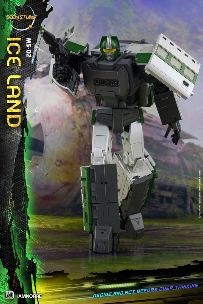 Moon Studio MS-02 ICE LAND Yukikaze Radiatron Raiden Trainbots