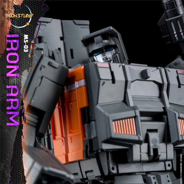 Moon Studio MS-03 Iron Arm Kaen Radiatron Raiden Trainbots