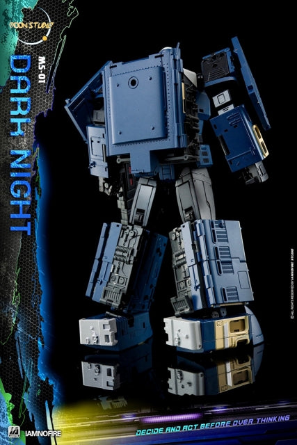 Moon Studio MS-01 DARK NIGHT Getsuei Radiatron Raiden Trainbots