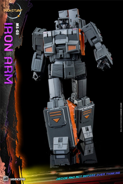 Moon Studio MS-03 Iron Arm Kaen Radiatron Raiden Trainbots