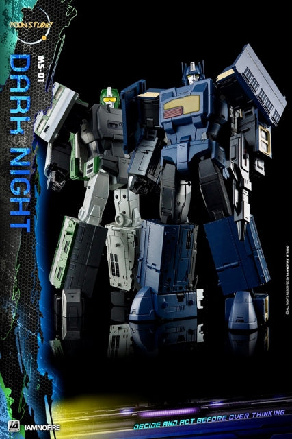 Moon Studio MS-01 DARK NIGHT Getsuei Radiatron Raiden Trainbots