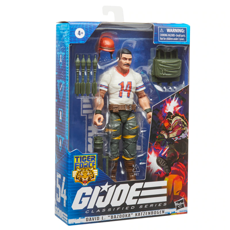 G.I. Joe Classified Series Tiger Force David L. “Bazooka” Katzenbogen Figure
